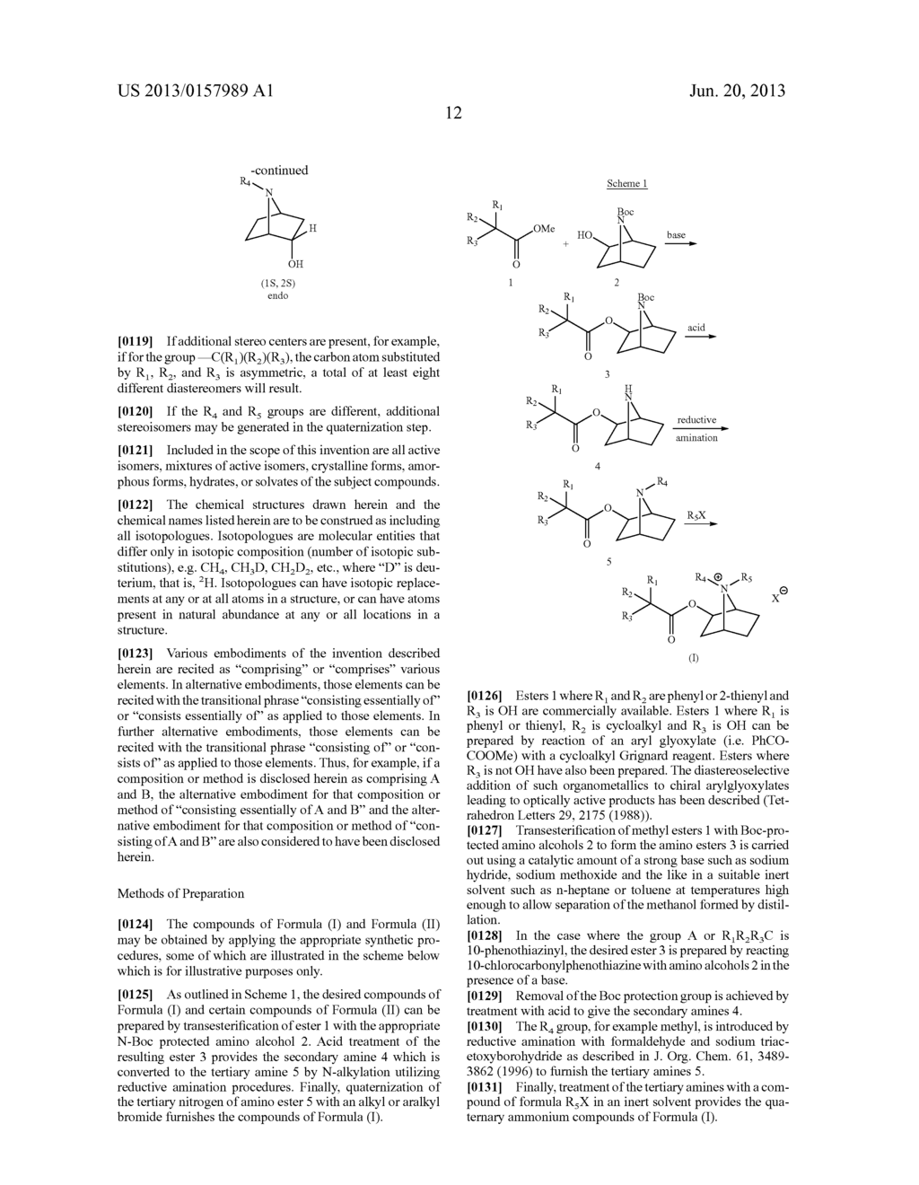 7-AZONIABICYCLO[2.2.1]HEPTANE DERIVATIVES, METHODS OF PRODUCTION, AND     PHARMACEUTICAL USES THEREOF - diagram, schematic, and image 15