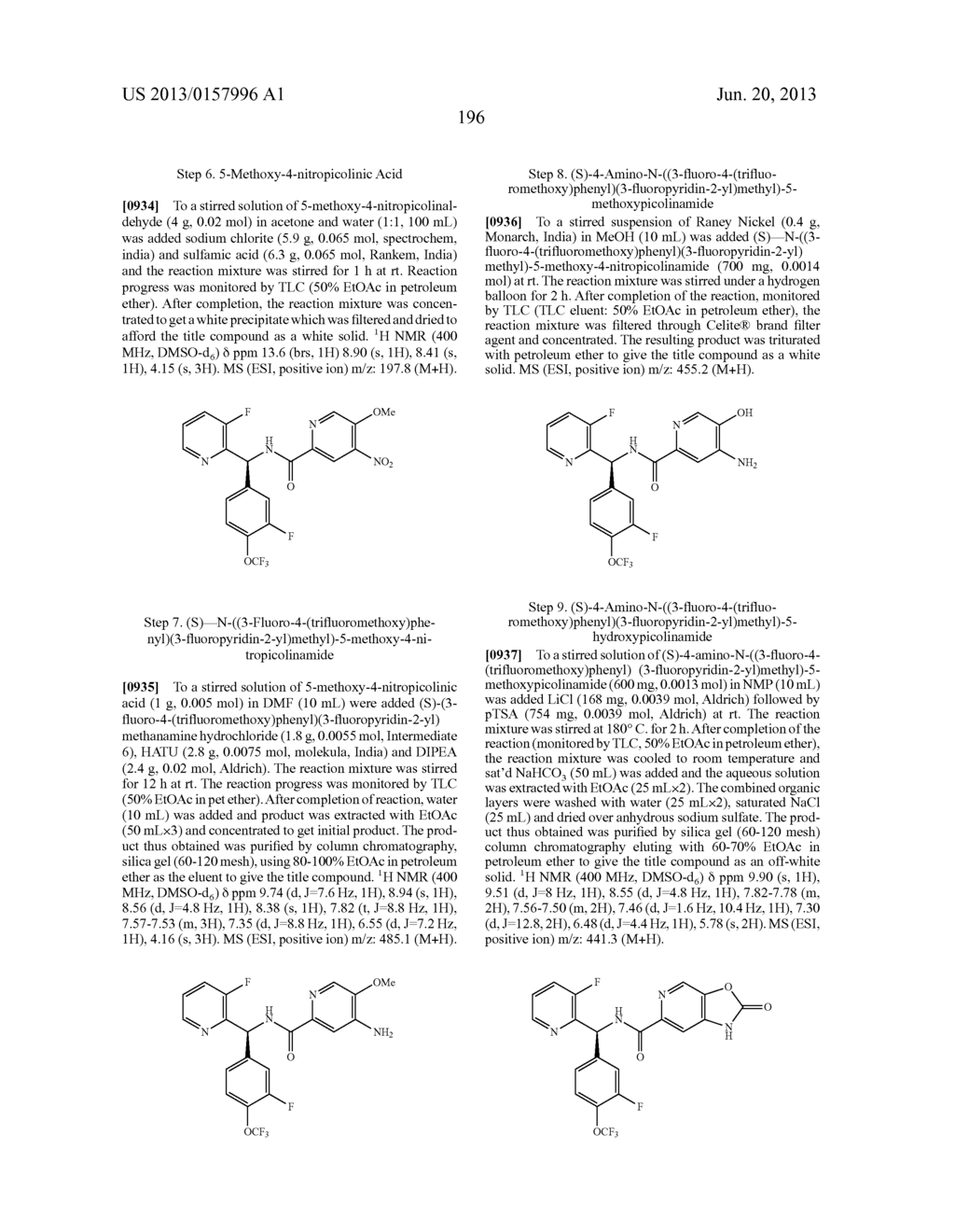 TRPM8 ANTAGONISTS AND THEIR USE IN TREATMENTS - diagram, schematic, and image 196