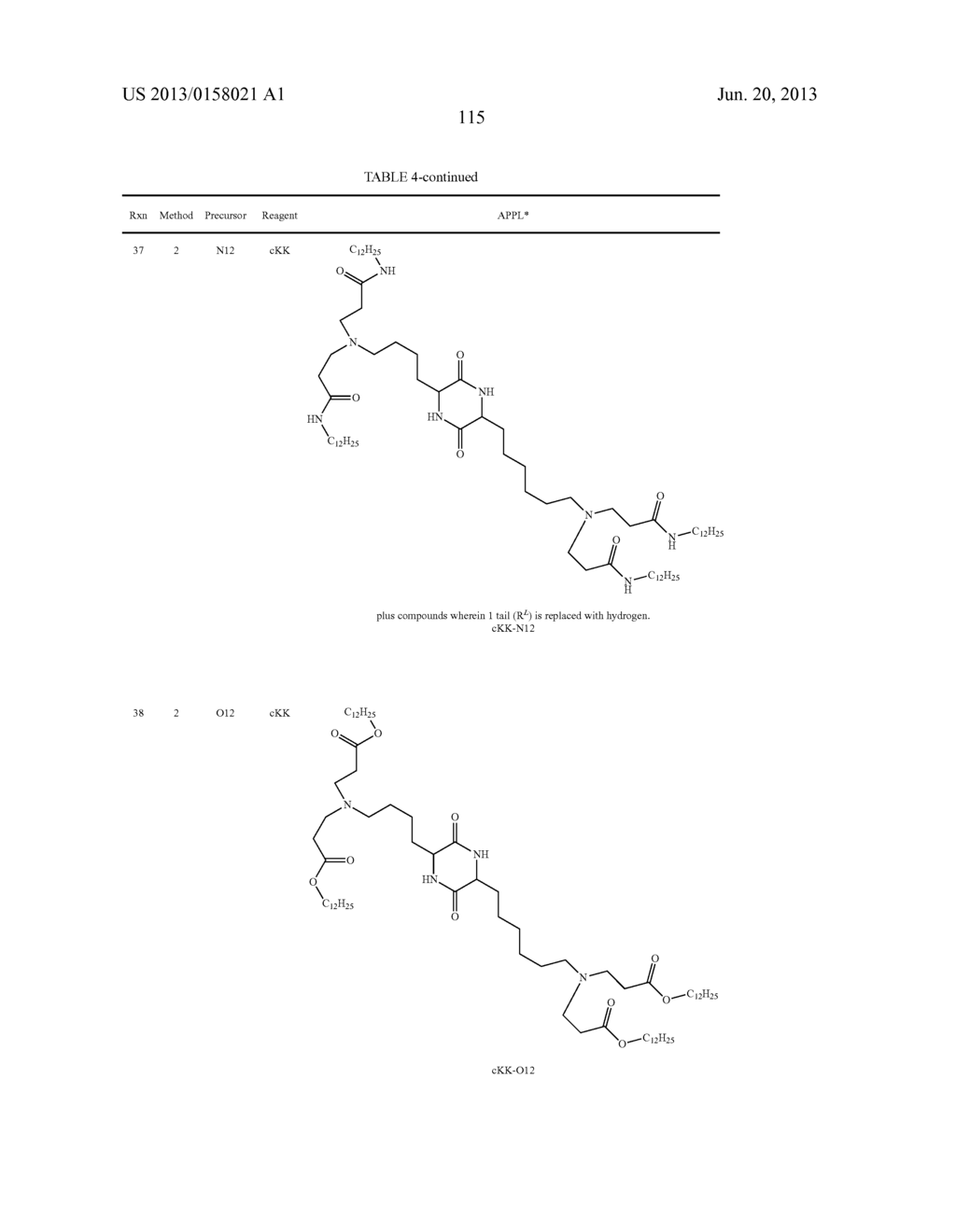 AMINO ACID-, PEPTIDE-AND POLYPEPTIDE-LIPIDS, ISOMERS, COMPOSITIONS, AND     USES THEREOF - diagram, schematic, and image 120