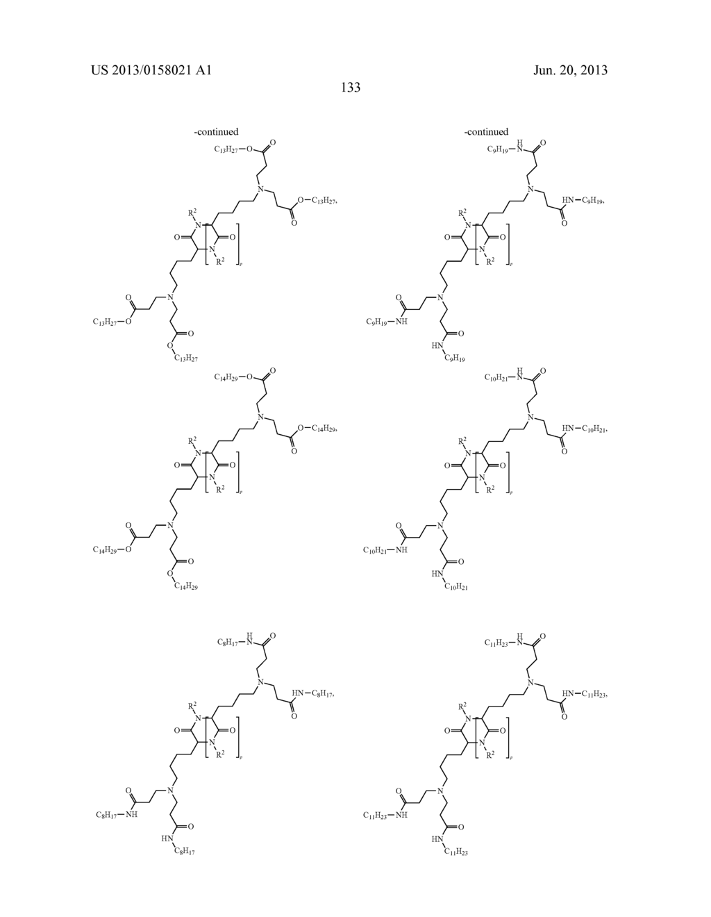 AMINO ACID-, PEPTIDE-AND POLYPEPTIDE-LIPIDS, ISOMERS, COMPOSITIONS, AND     USES THEREOF - diagram, schematic, and image 138