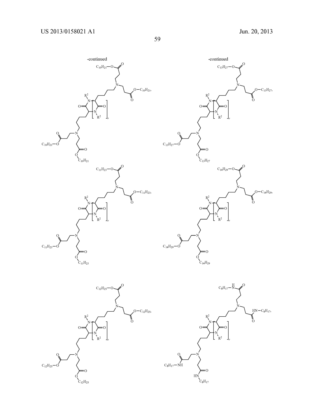 AMINO ACID-, PEPTIDE-AND POLYPEPTIDE-LIPIDS, ISOMERS, COMPOSITIONS, AND     USES THEREOF - diagram, schematic, and image 64