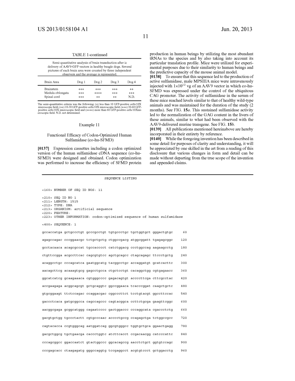 VECTORS AND SEQUENCES FOR THE TREATMENT OF DISEASES - diagram, schematic, and image 29