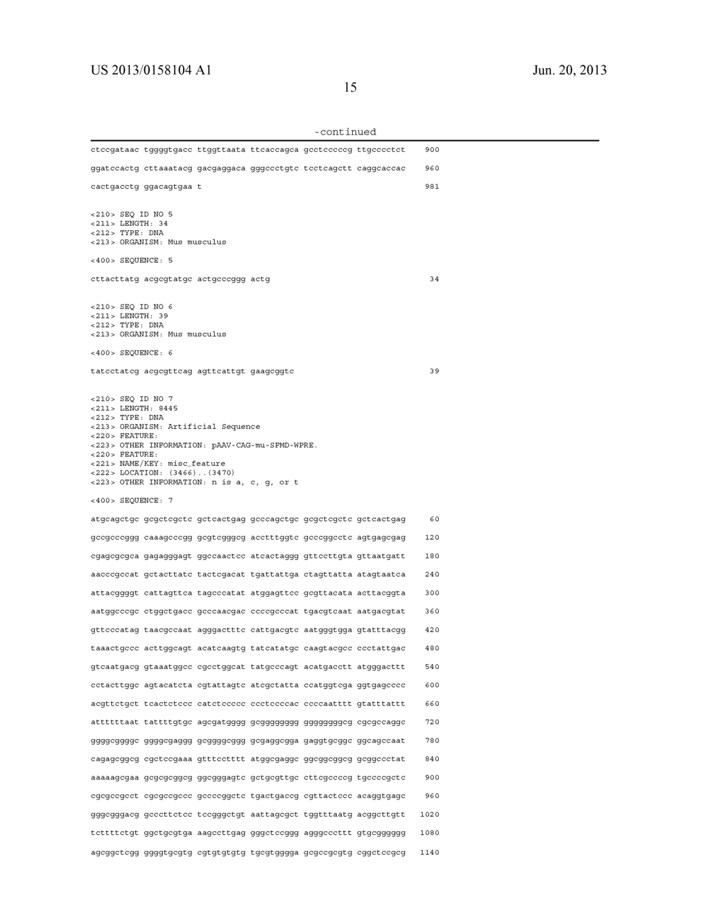 VECTORS AND SEQUENCES FOR THE TREATMENT OF DISEASES - diagram, schematic, and image 33