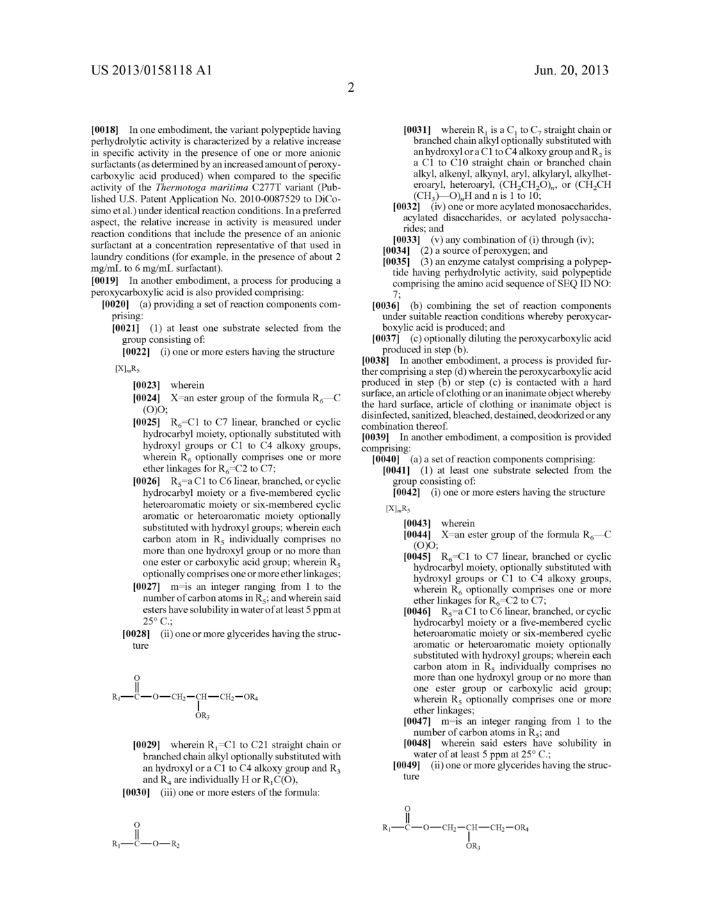 Perhydrolase Variant Providing Improved Specific Activity In the Presence     of Surfactant - diagram, schematic, and image 03