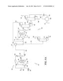 Phasing Reactor Product from Hydrogenating Acetic Acid Into Ethyl Acetate     Feed to Produce Ethanol diagram and image