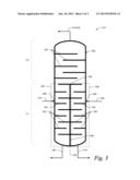 Process and Apparatus for para-Xylene Production Using Multiple Adsorptive     Separation Units and a Split Fractionating Column diagram and image