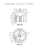 LATCH MECHANISM FOR PREVENTING LANCET OSCILLATION IN A LANCING DEVICE diagram and image