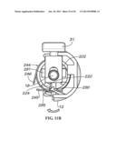 LATCH MECHANISM FOR PREVENTING LANCET OSCILLATION IN A LANCING DEVICE diagram and image