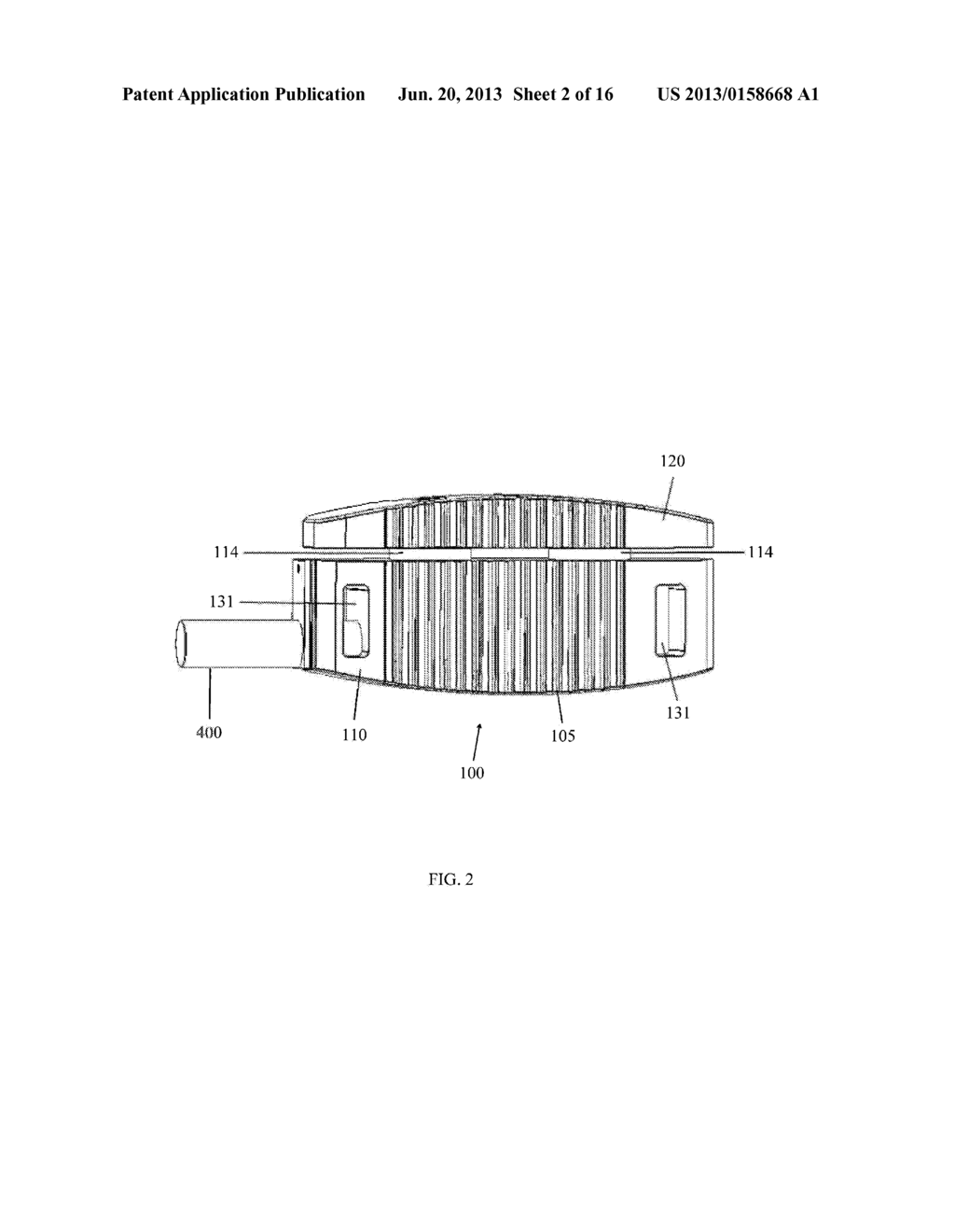 UNILATERAL MOVEABLE INTERBODY FUSION DEVICE AND METHOD OF USE - diagram, schematic, and image 03