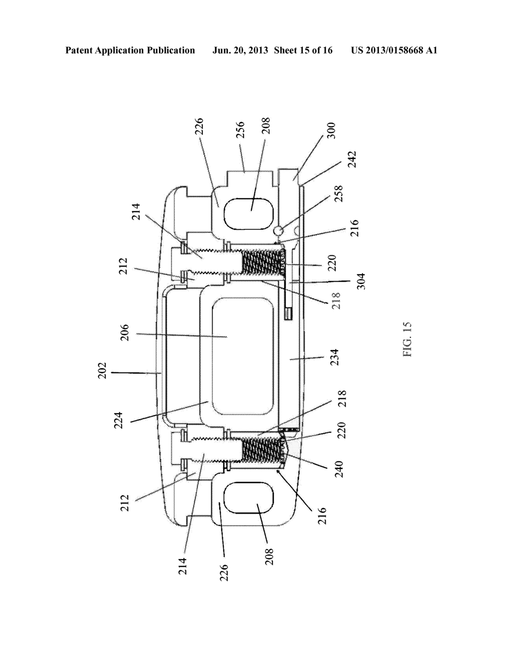 UNILATERAL MOVEABLE INTERBODY FUSION DEVICE AND METHOD OF USE - diagram, schematic, and image 16