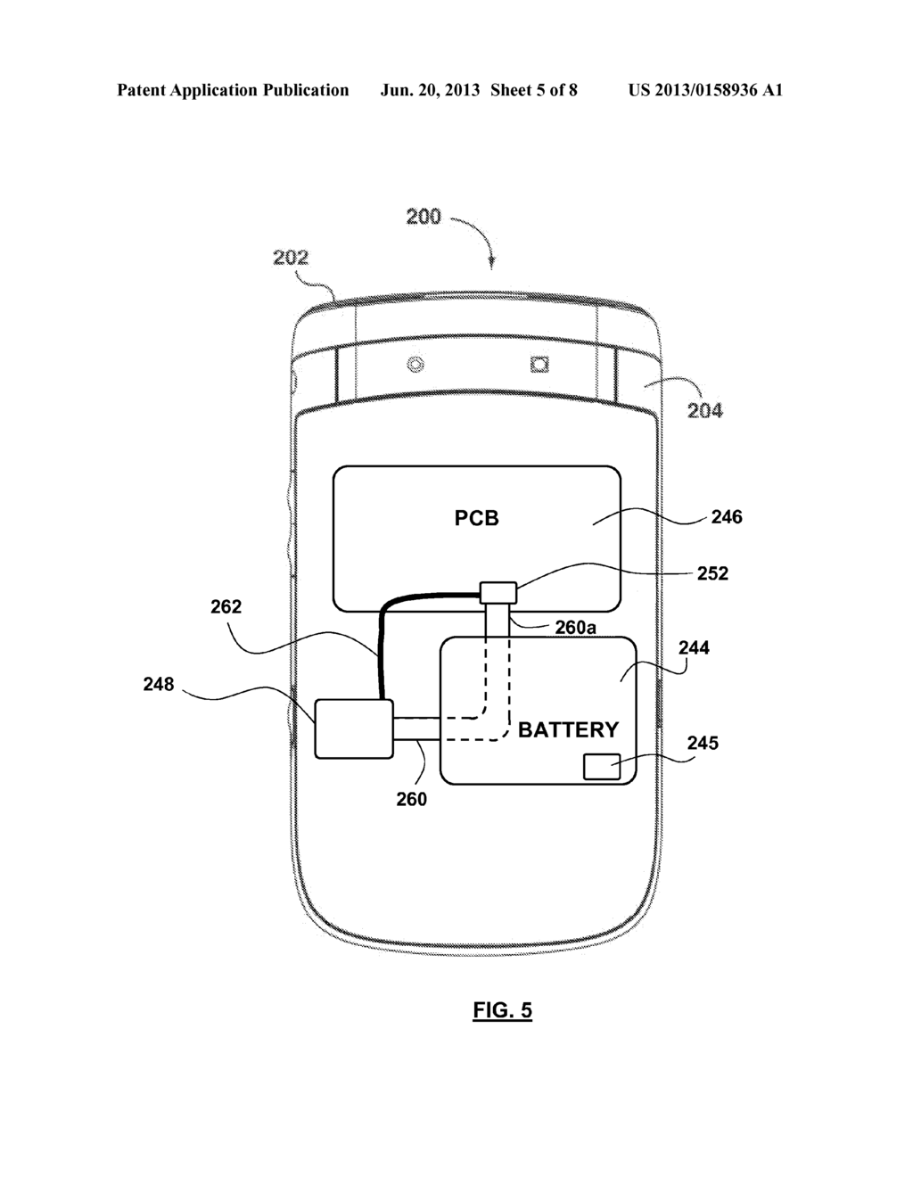 METHODS AND APPARATUS FOR DETECTING UNAUTHORIZED BATTERIES OR TAMPERING BY     MONITORING A THERMAL PROFILE - diagram, schematic, and image 06