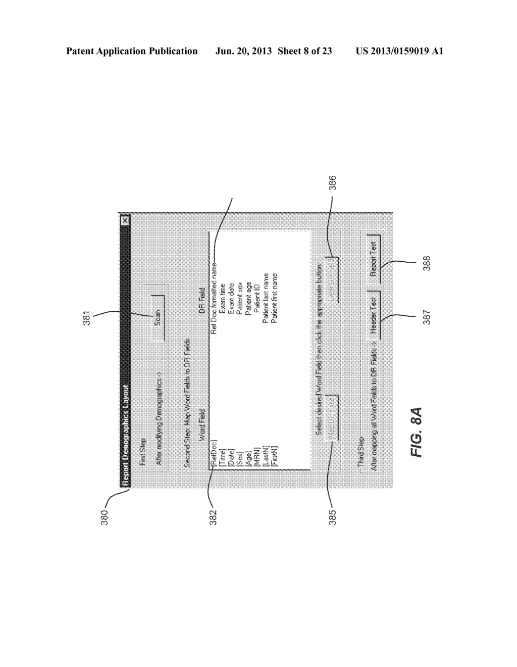 SYSTEM AND METHOD OF PROVIDING DYNAMIC AND CUSTOMIZABLE MEDICAL     EXAMINATION FORMS - diagram, schematic, and image 09