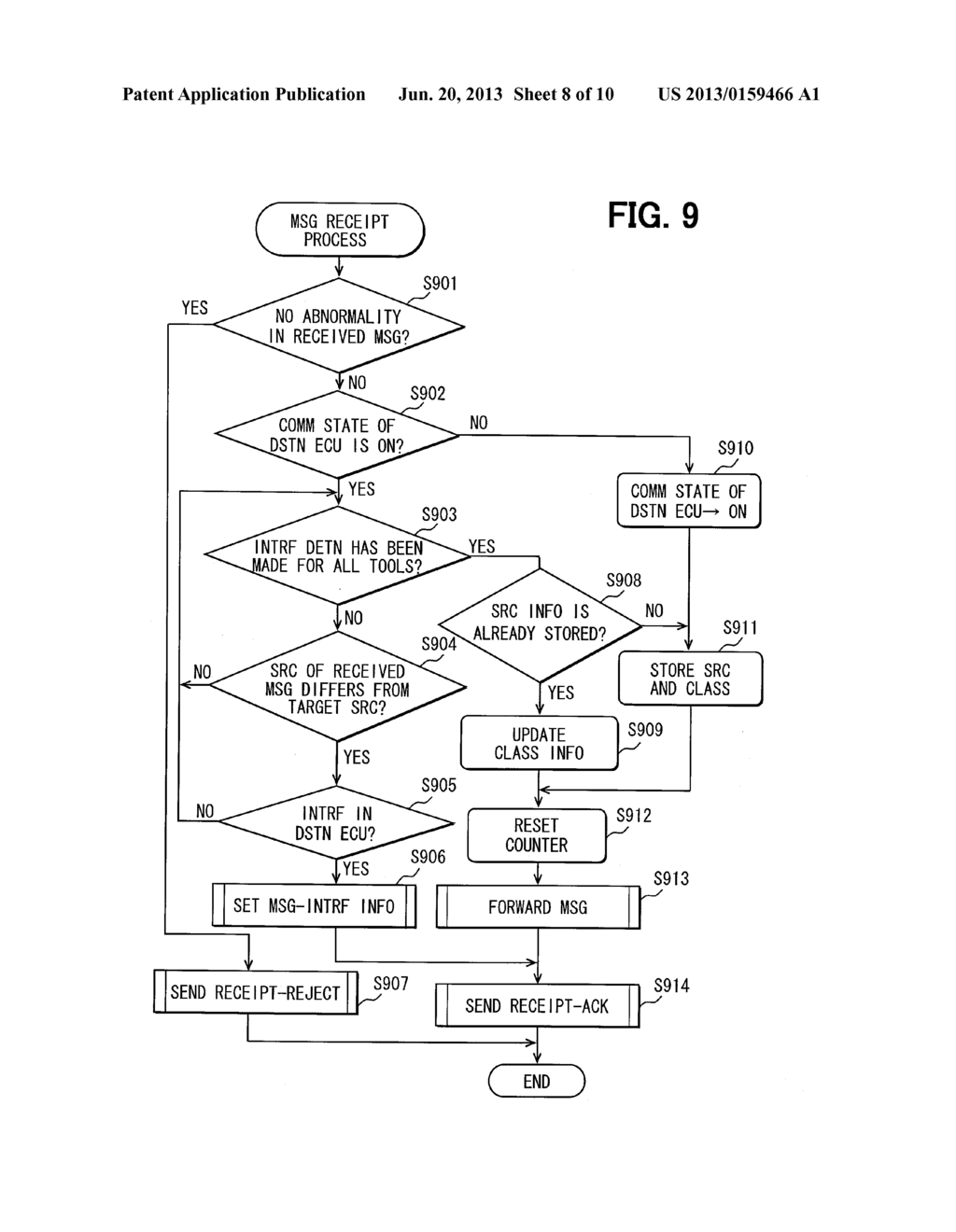 VEHICULAR COMMUNICATION CONTROL APPARATUS - diagram, schematic, and image 09