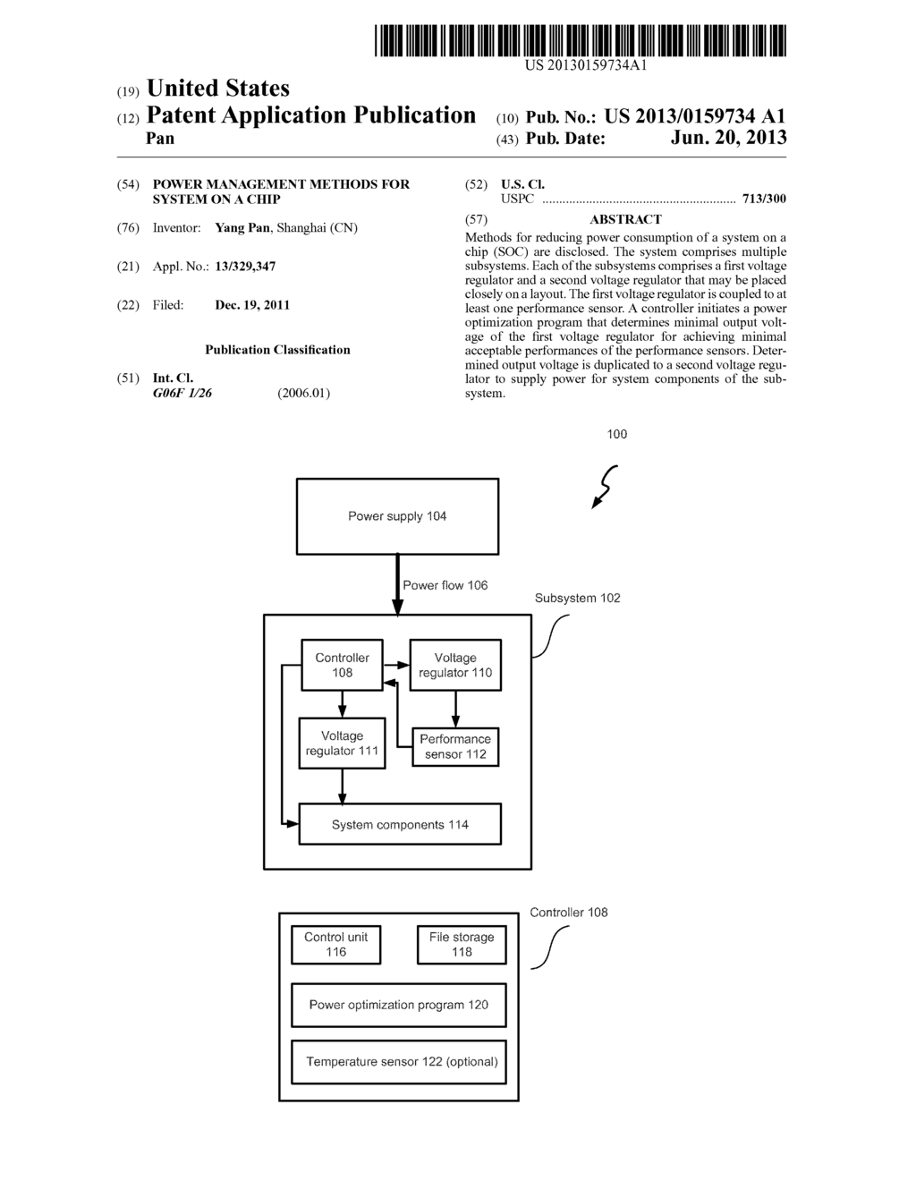 Power Management Methods for System on a Chip - diagram, schematic, and image 01