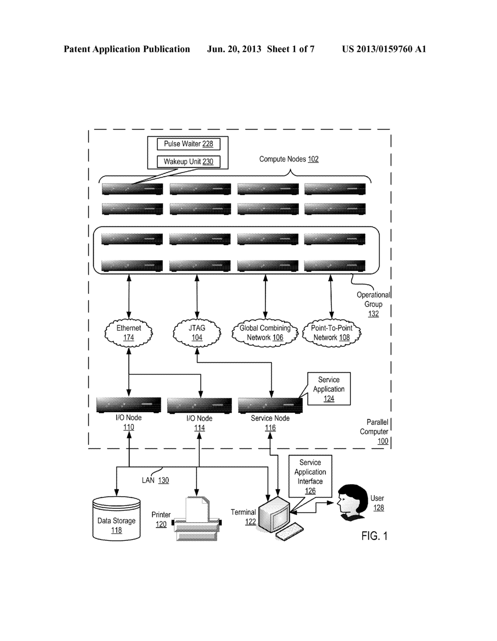 Synchronizing Compute Node Time Bases In A Parallel Computer - diagram, schematic, and image 02