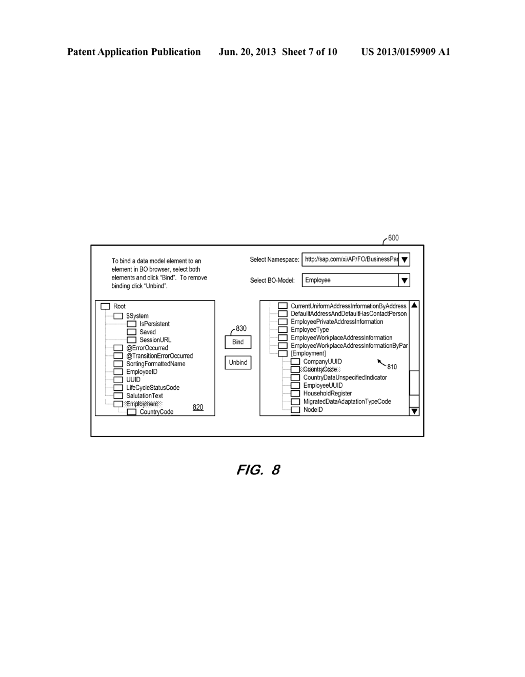 VIRTUAL BUSINESS OBJECT NODE ASSOCIATIONS - diagram, schematic, and image 08