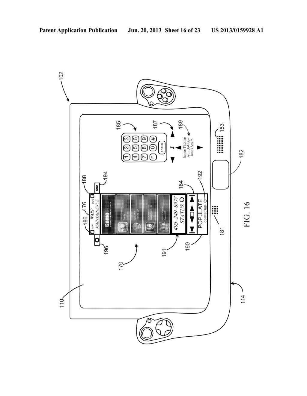 VIRTUAL MULTIPLE SIDED VIRTUAL ROTATABLE USER INTERFACE ICON QUEUE - diagram, schematic, and image 17