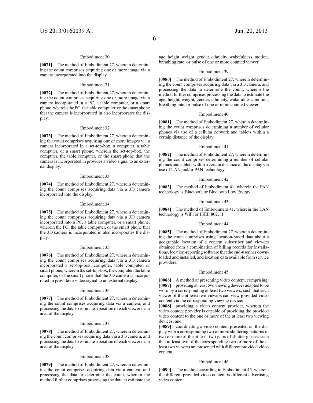 METHOD AND APPARATUS FOR DETERMINING INDIVIDUALIZED MEDIA METRICS, AND     PROVIDING INDIVIDUALIZED CONDITIONAL ACCESS FOR 3D IMAGE VIEWING - diagram, schematic, and image 16