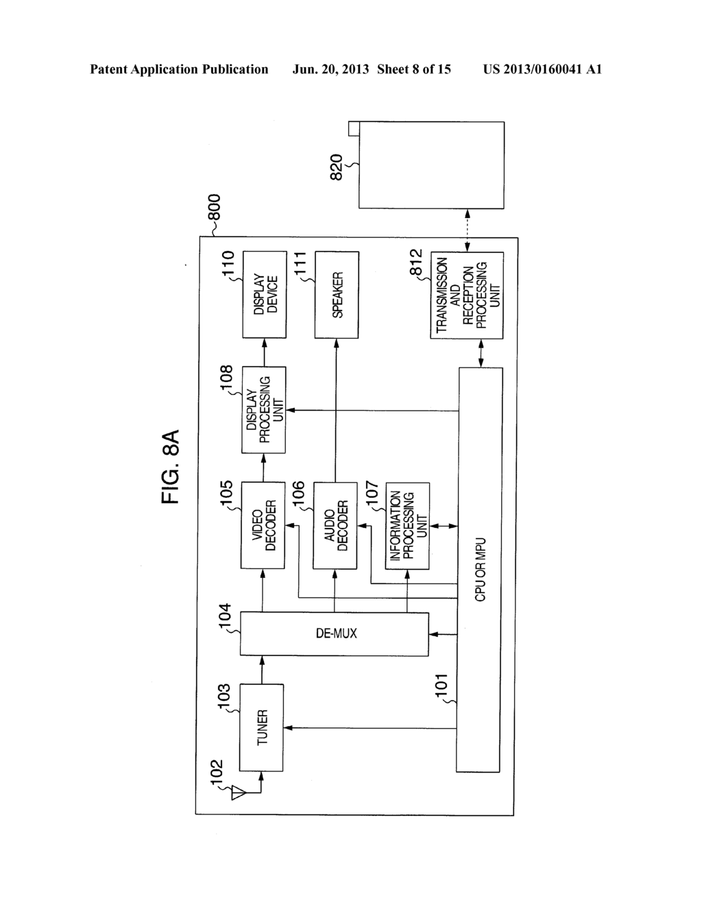 SYSTEM, DIGITAL BROADCASTING RECEIVING APPARATUS, AND INFORMATION TERMINAL     APPARATUS - diagram, schematic, and image 09