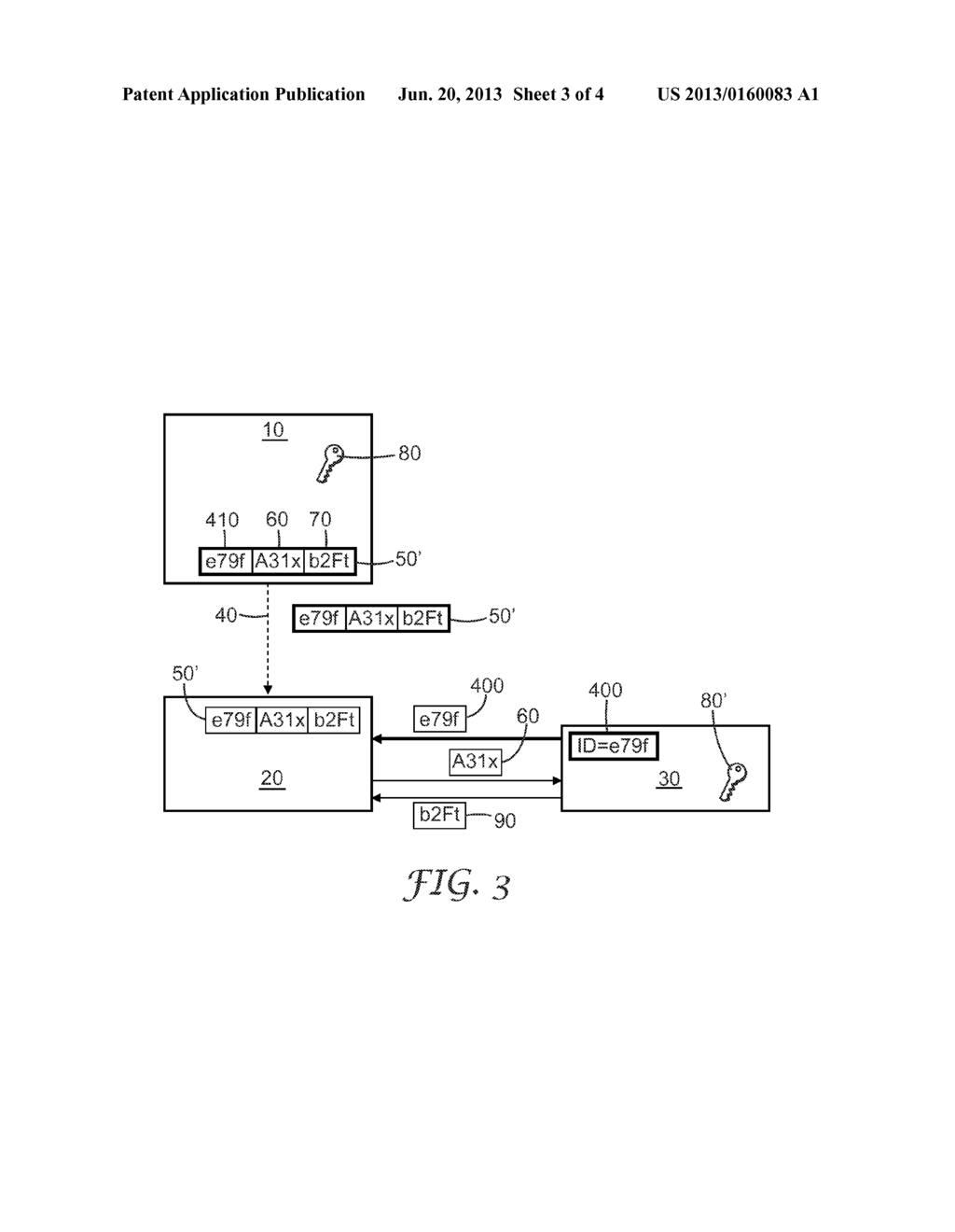 METHOD AND DEVICE FOR CHALLENGE-RESPONSE AUTHENTICATION - diagram, schematic, and image 04