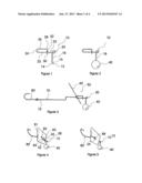 Lure fishing assembly with weighted wireform diagram and image