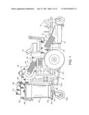 Vacuum collector assembly for lawn tractors diagram and image