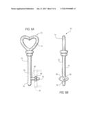 JEWLRY ASSEMBLY WITH A REPLACEABLE DECORATIVE INSERT diagram and image