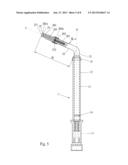 HAND TOOL WITH AN ELBOW STRUCTURE diagram and image