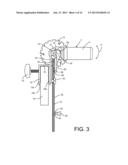 Power Tool Assembly With Integrated Tool Support Fixture diagram and image