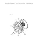 LOWER THREAD SUPPLY DEVICE FOR SEWING MACHINE diagram and image