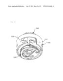 LOWER THREAD SUPPLY DEVICE FOR SEWING MACHINE diagram and image