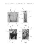 COLLAPSIBLE WOODWORKING TABLE diagram and image