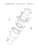 COMPRESSION COUPLING FOR PIPES SUBJECTED TO TENSION LOADS AND ASSOCIATED     METHODS diagram and image