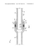 COMPRESSION COUPLING FOR PIPES SUBJECTED TO TENSION LOADS AND ASSOCIATED     METHODS diagram and image