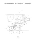 TOWED IMPLEMENT WITH A STEERING SYSTEM HAVING BOTH WHEEL ASSEMBLIES AND     COULTERS diagram and image