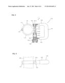 DUST COLLECTING DEVICE AND IMPACT TOOL diagram and image