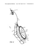 SPOOL ASSEMBLY WITH LOCKING MECHANISM FOR ADDITIVE MANUFACTURING SYSTEM,     AND METHODS OF USE THEREOF diagram and image