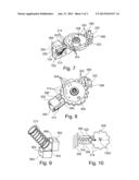 ADJUSTABLE APERTURE DEVICE WITH INTEGRAL APERTURE HOLES diagram and image