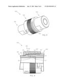 HAND TIGHTENED HYDRAULIC FITTING diagram and image