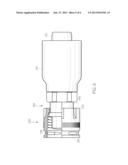 HAND TIGHTENED HYDRAULIC FITTING diagram and image