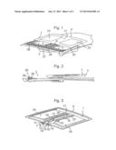 Tilt-and-Slide Sunroof for a Vehicle, Comprising a Roof Opening, in Which     a Central Beam is Arranged diagram and image