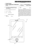 User Interface Responsiveness in an Electronic Device Having a Touch     Screen Display diagram and image