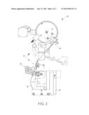 DE-SKEWING MECHANISM FOR DE-SKEWING A PRINTING MEDIUM AND THERMAL     SUBLIMATION PRINTER THEREWITH diagram and image