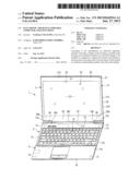 ELECTRONIC APPARATUS, PORTABLE COMPUTER, AND TELEVISION diagram and image