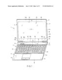 ELECTRONIC APPARATUS, PORTABLE COMPUTER, AND TELEVISION diagram and image