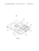 BASE ASSEMBLY AND RECORDING DISK DRIVING DEVICE INCLUDING THE SAME diagram and image