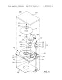 BASE ASSEMBLY AND RECORDING DISK DRIVING DEVICE INCLUDING THE SAME diagram and image