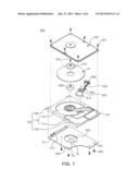 BASE FOR MOTOR AND HARD DISK DRIVE INCLUDING THE SAME diagram and image