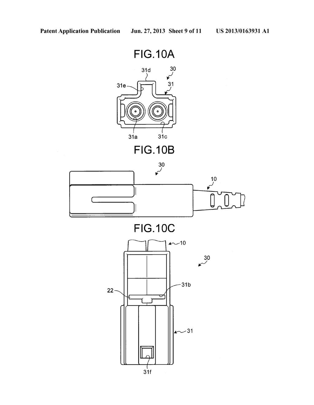 OPTICAL FIBER TERMINAL FIXING MEMBER, OPTICAL CONNECTOR, AND OPTICAL FIBER     CABLE WITH CONNECTOR - diagram, schematic, and image 10