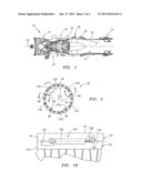 GAS TURBINE ENGINE DUCT BLOCKER THAT INCLUDES A DUCT BLOCKER ROTOR WITH A     PLURALITY OF ROLLER ELEMENTS diagram and image